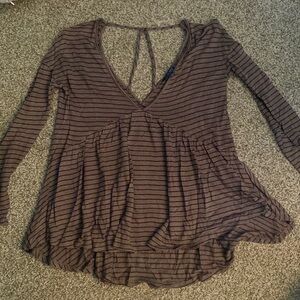 Like new linen flowy top